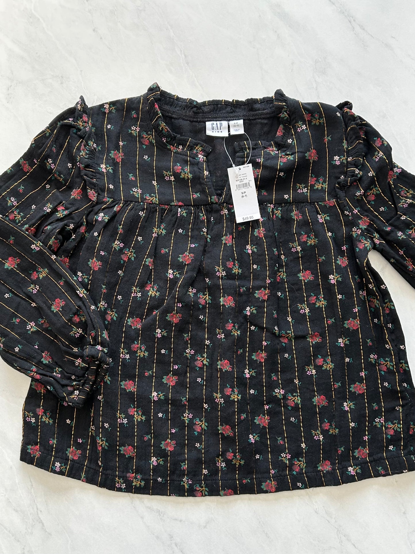NEUF Blouse - Gap - 6-7 ans