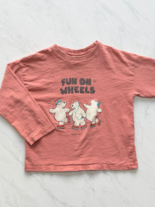 *Imparfait* Chandail manches longues - Zara - 2-3 ans
