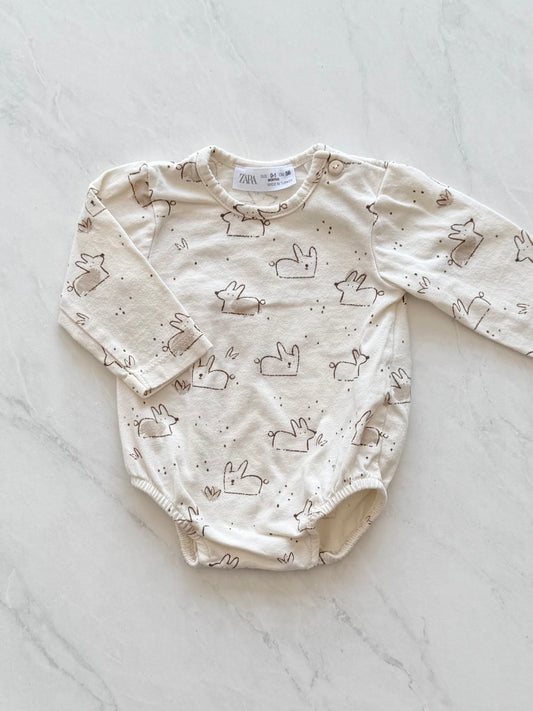 Cache couche manches longues - Zara - 0-1 mois