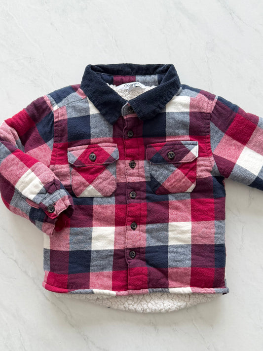 Veste doublée en sherpa - George - 3T