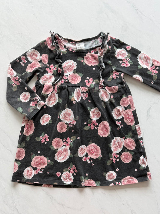 Robe manches longues - H&M - 12-18 mois