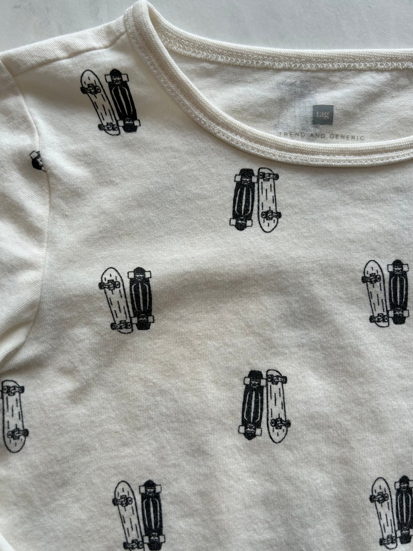 *Imparfait* Cache couche manches longues - Tag - 3T