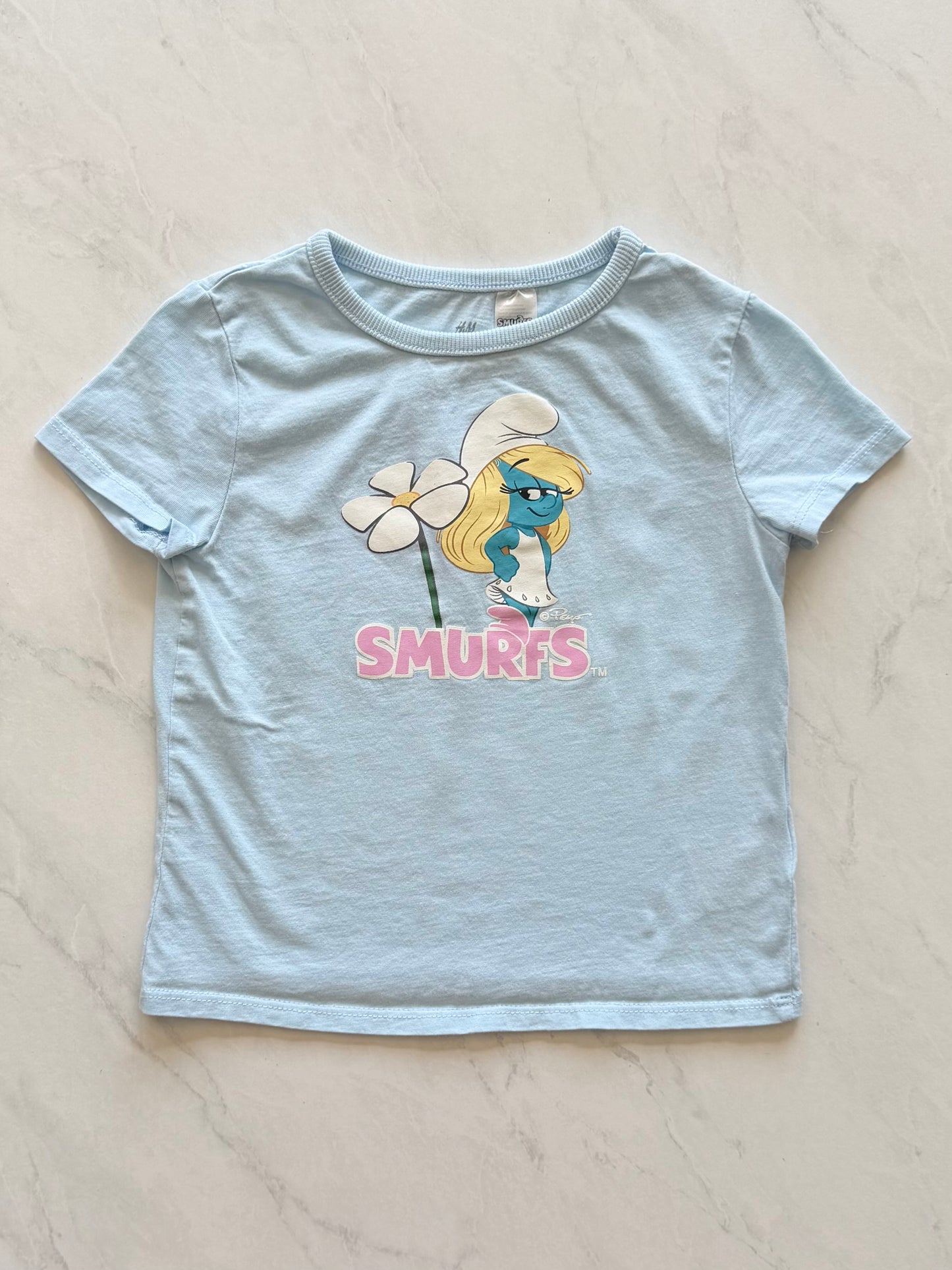 *Imparfait* T-shirt - H&M X Schtroumpfs - 4-6 ans