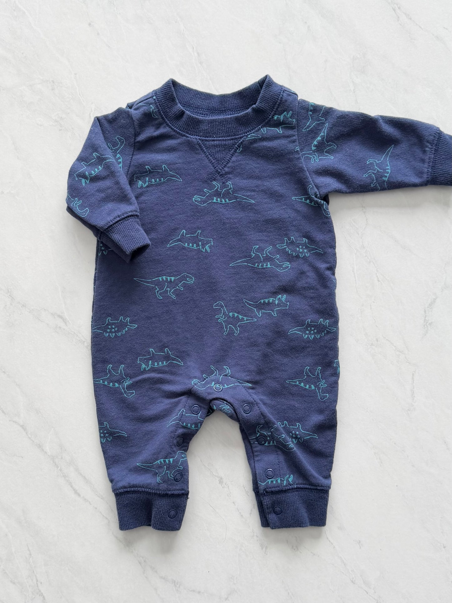 Combinaison une pièce en coton ouaté - Carters - 3 mois