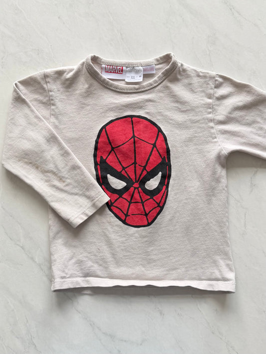 *Imparfait* Chandail manches longues - Zara X Marvel - 2-3 ans