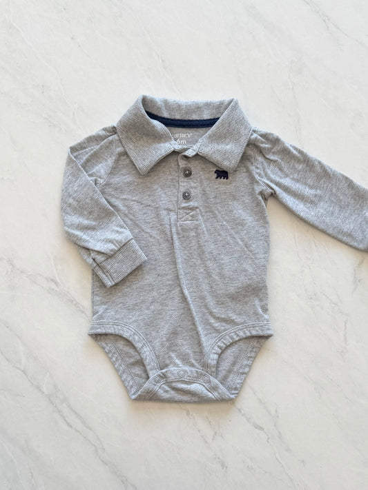 Cache couche manches longues - Carters - 6 mois