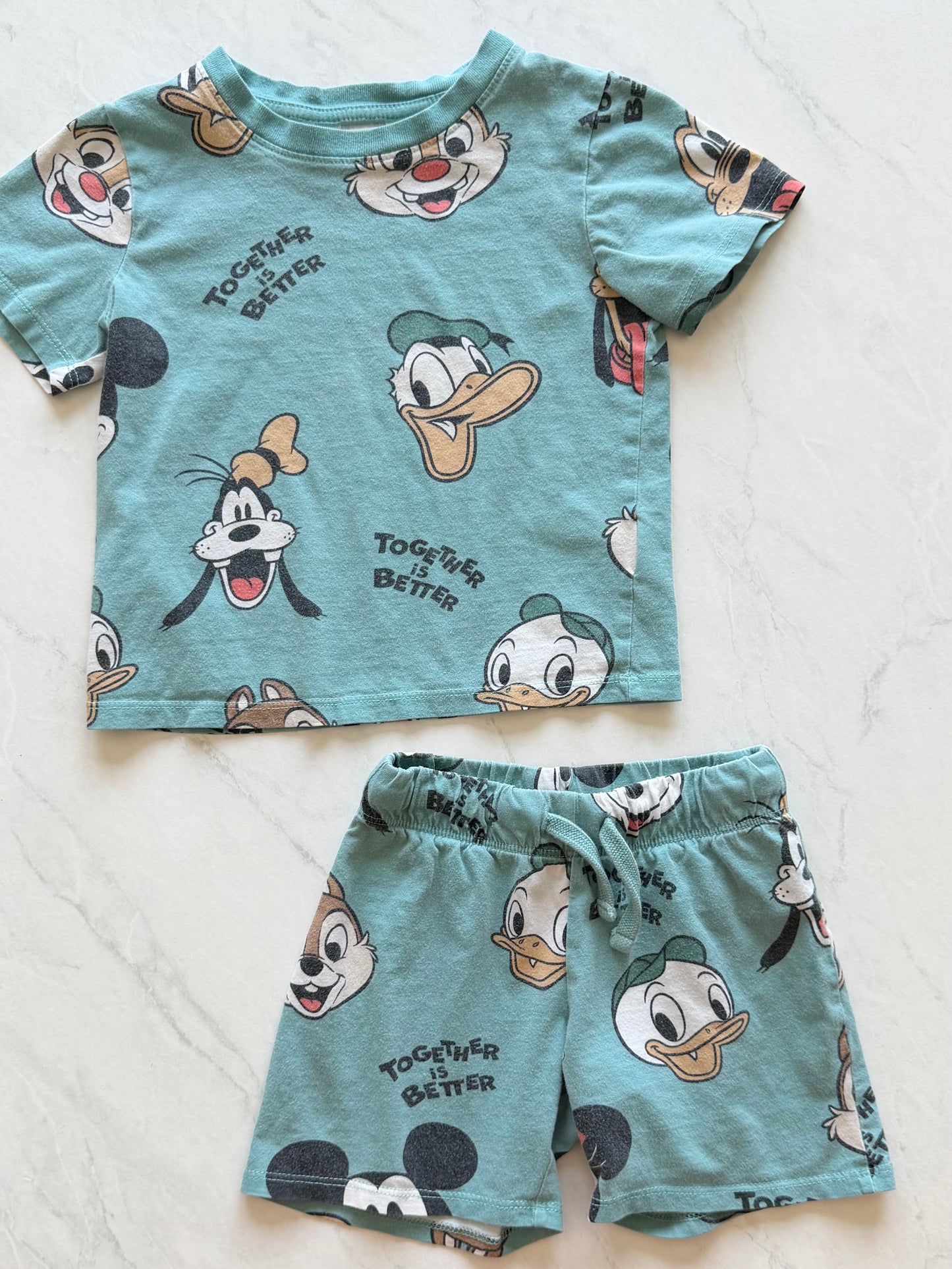 Ensemble 2 pièces - H&M X Disney - 18-24 mois (légèrement mousseux)