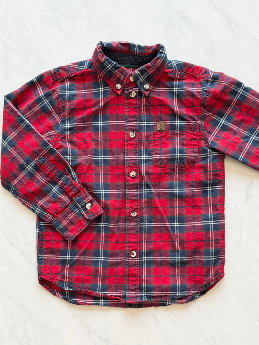 Chemise manches longues - H&M - 4-5 ans