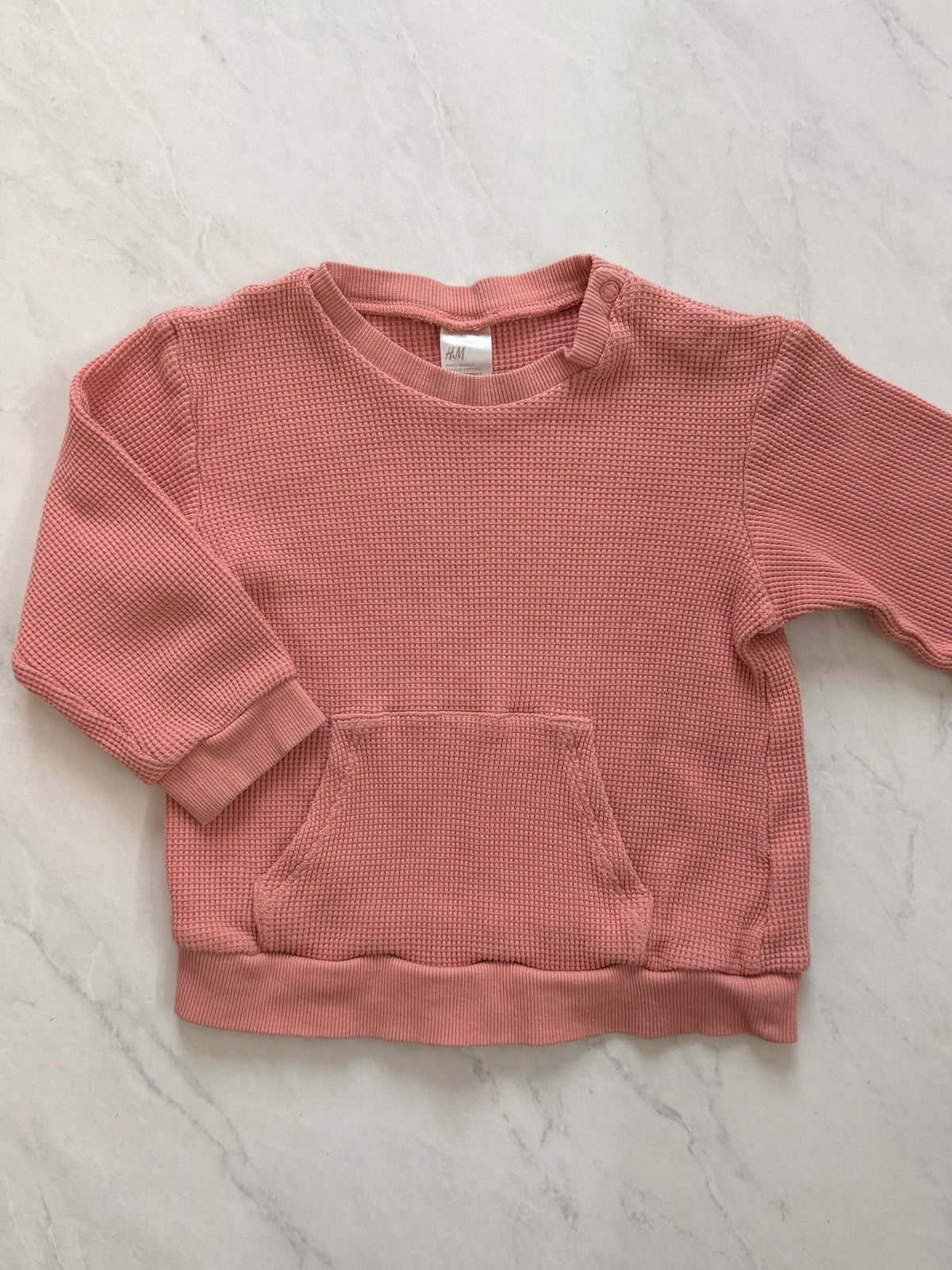 *Imparfait* Chandail en tissus gaufré - H&M - 18-24 mois