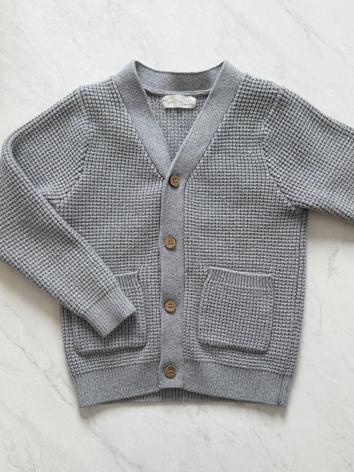 Veste en mailles - Rylee Cru - 4-5 ans