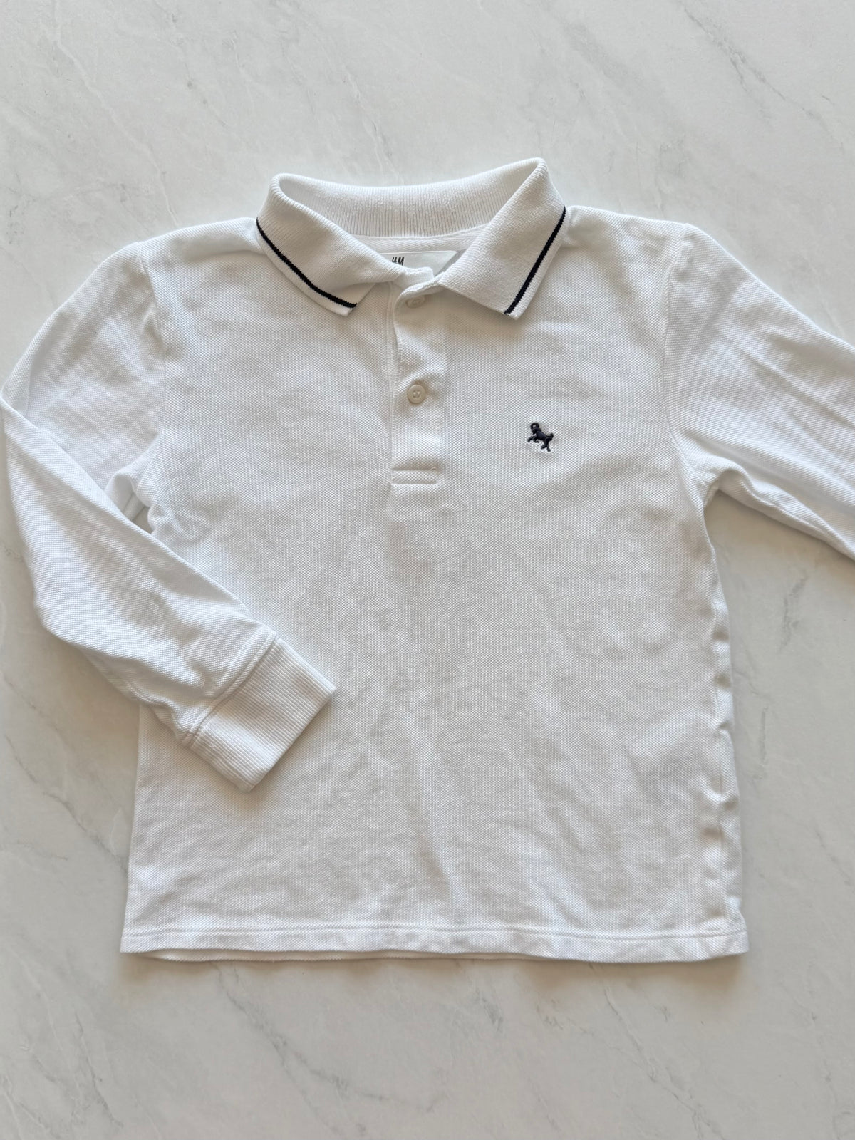 Chandail polo manches longues - H&M - 4-6 ans