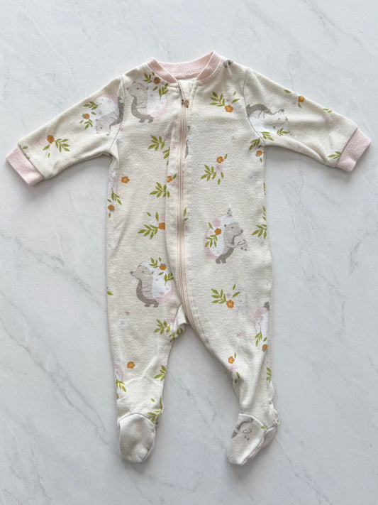 Pyjama à pattes - Bébé confort - 0 mois (légèrement mousseux)