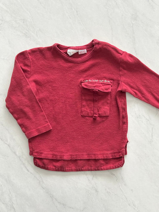 Long-sleeved sweater - Zara - 9-12 months