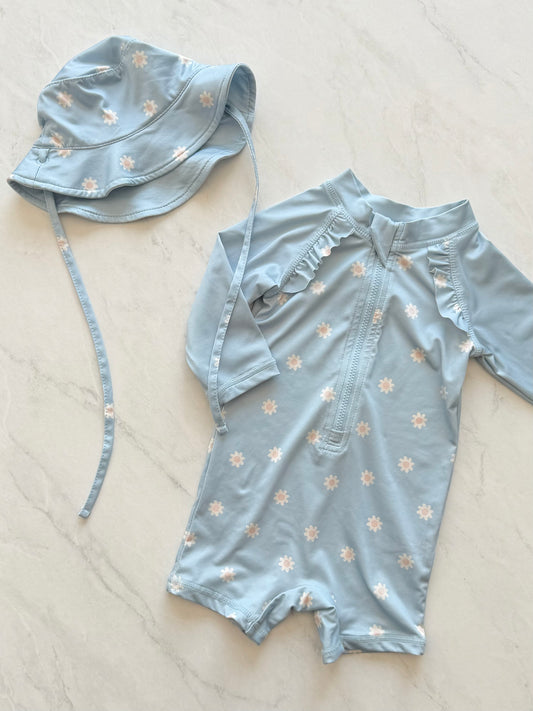Ensemble maillot de bain & chapeau - Pekkle - 6 mois
