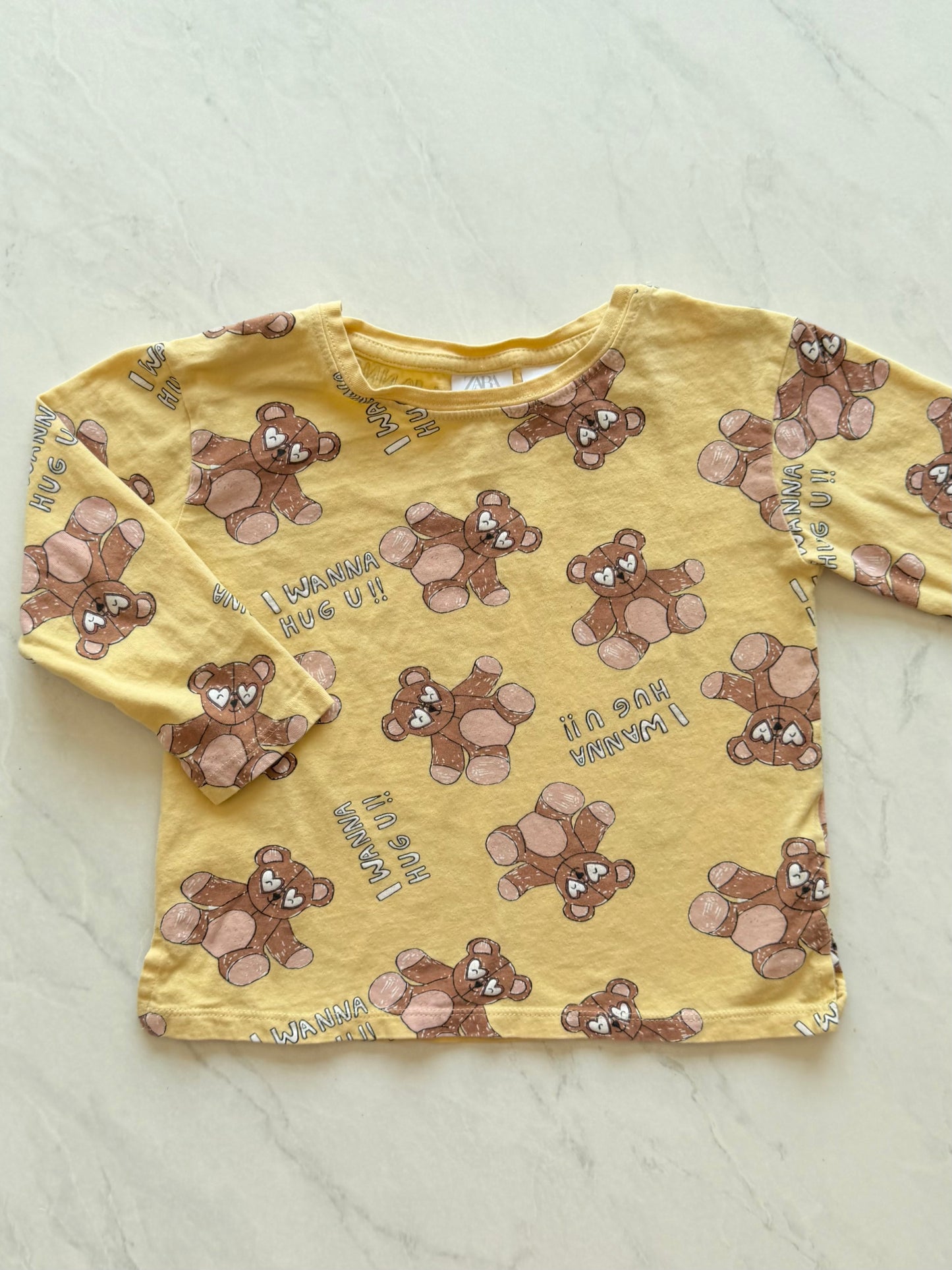 *Imparfait* Chandail manches longues - Zara - 3-4 ans