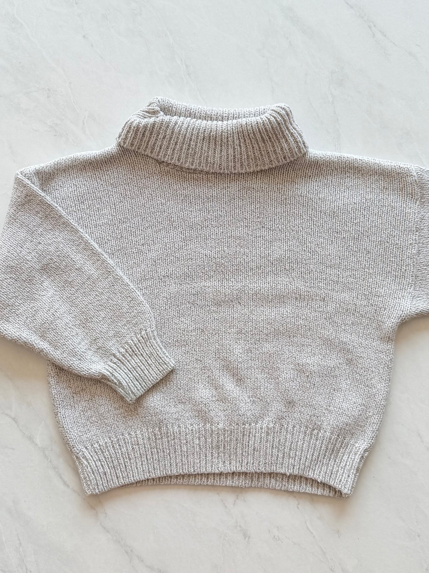 *Imparfait* Pull en mailles - aucune étiquette 2-3 ans