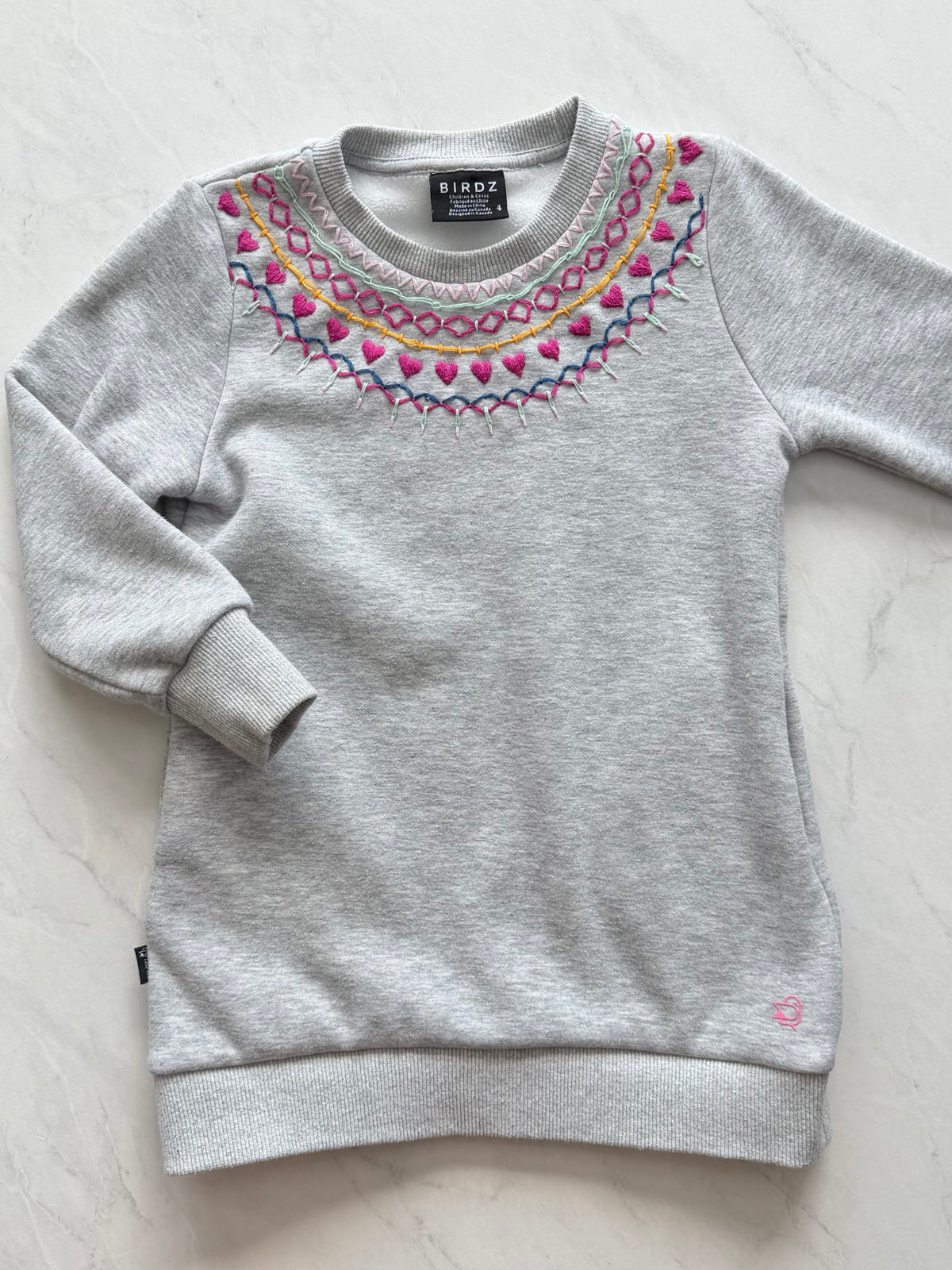 Tunique en coton ouaté - Birdz - 4 ans