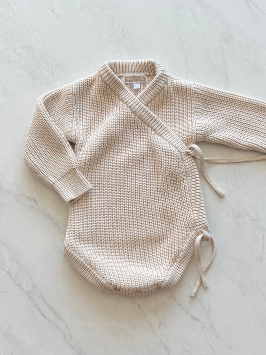 *Imparfait* Cache couche kimono en bambou - Guacamole - 12 mois