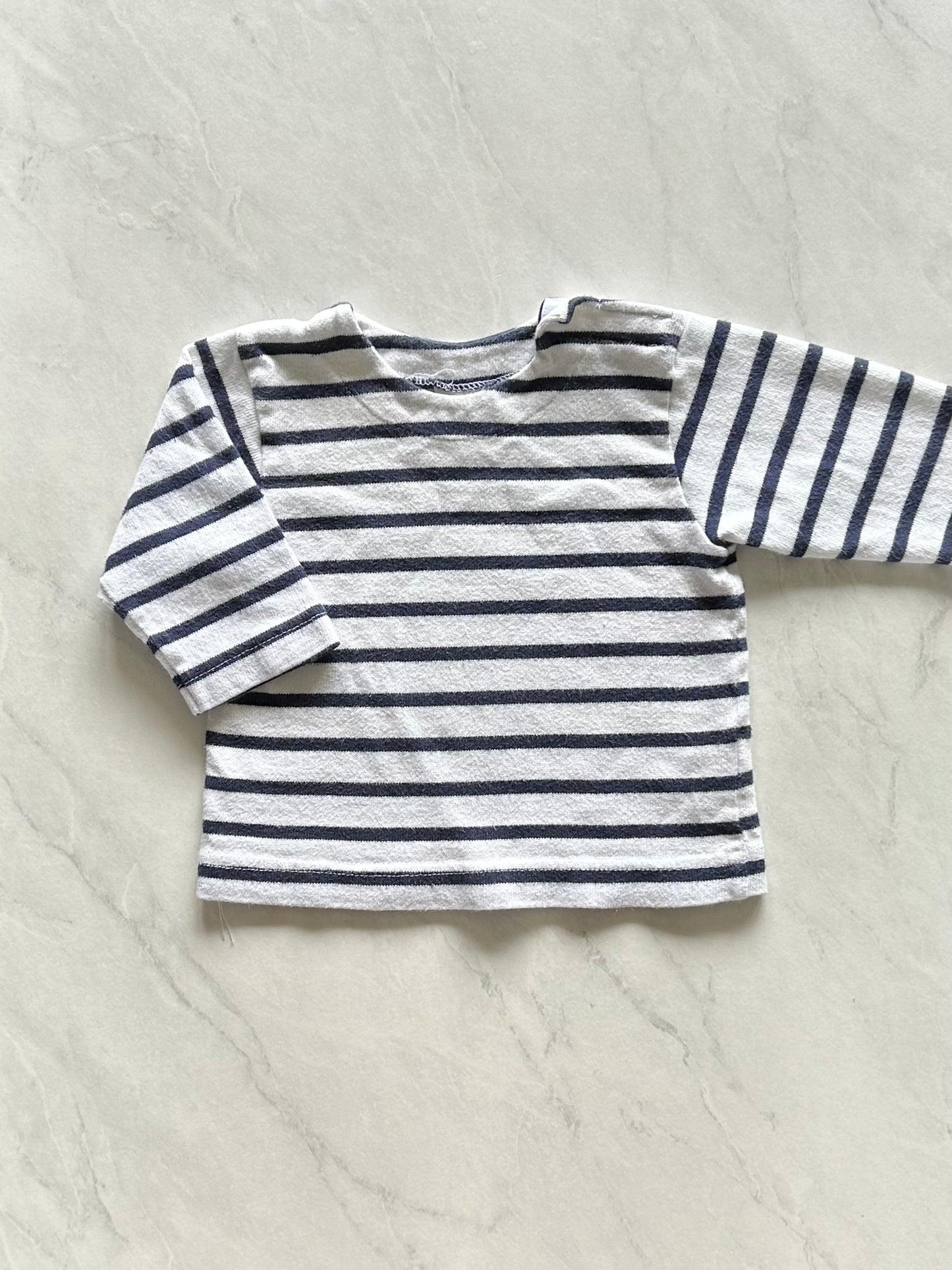 Chandail manches longues - Petit Bateau - 6 mois