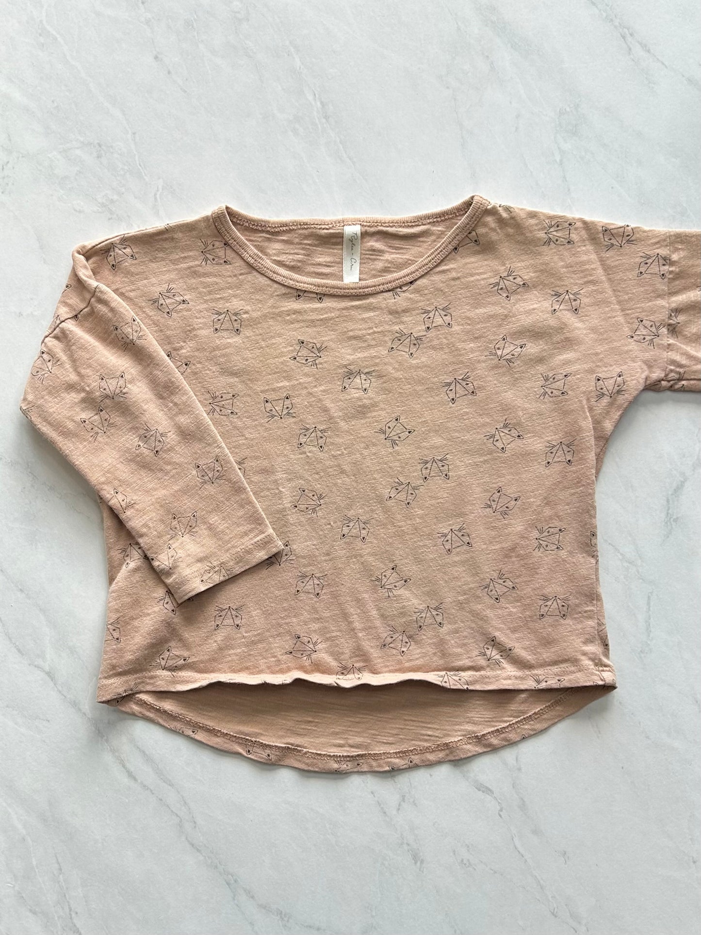 *Imparfait* Chandail manches longues - Rylee cru - 18-24 mois