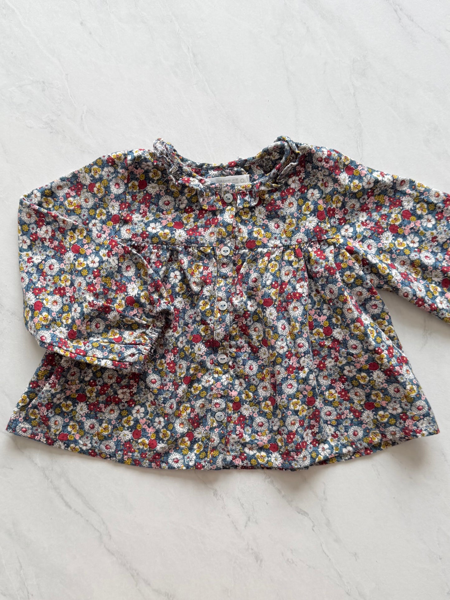 Haut manches longues - Zara - 2 ans