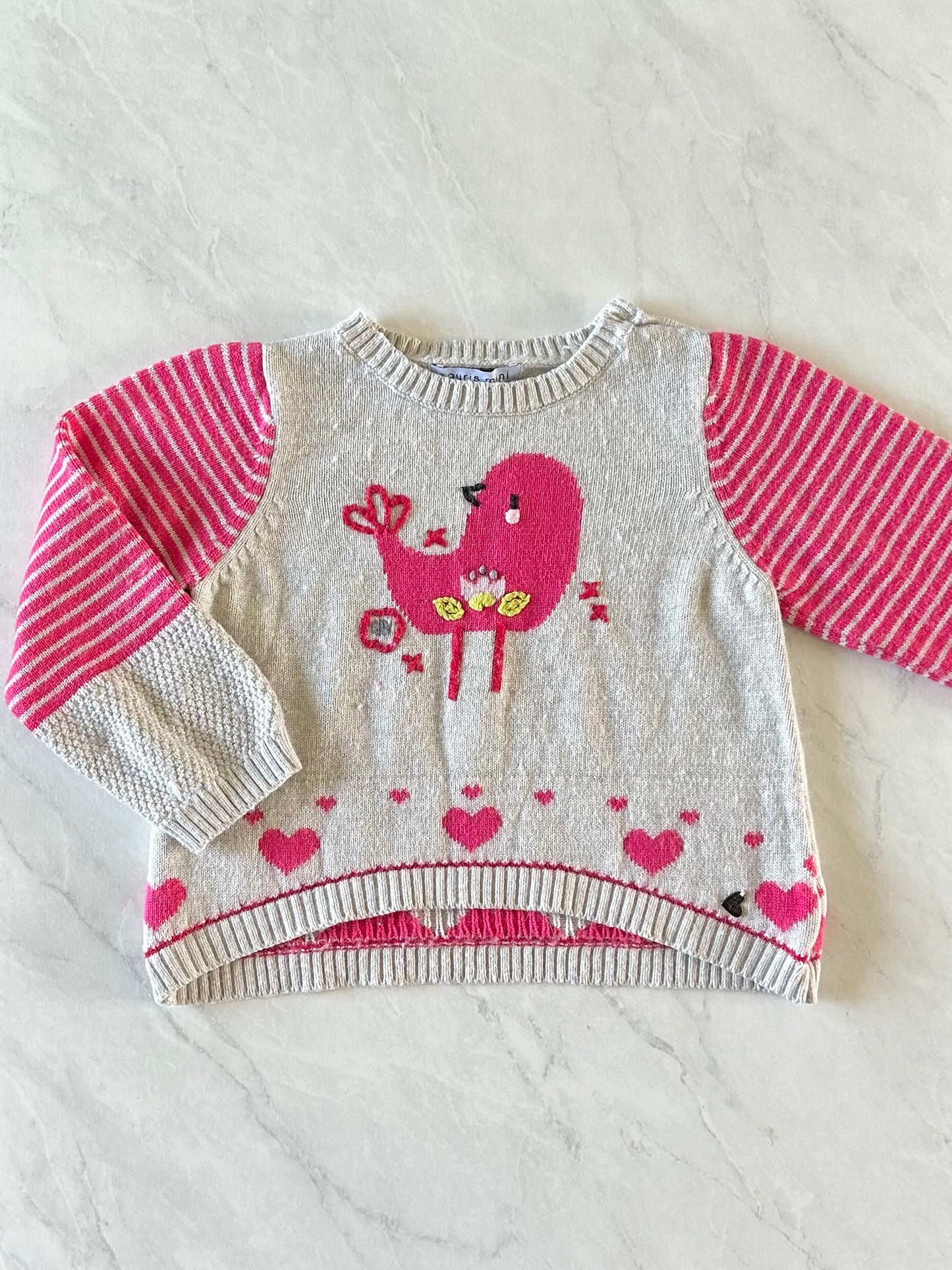 Pull « crop » - Souris mini - 2 ans