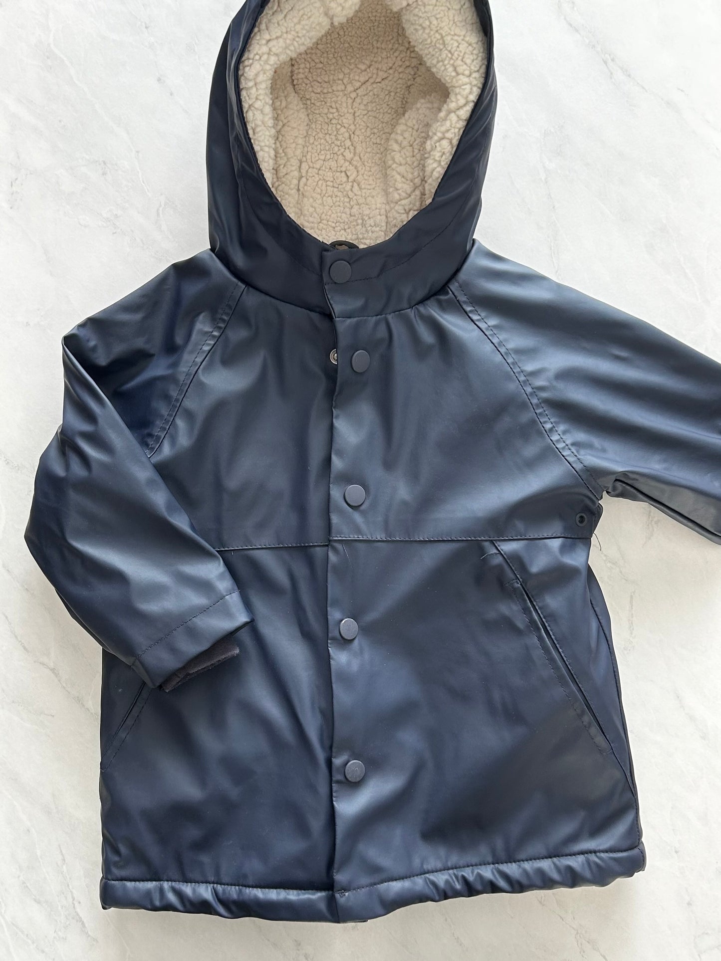 Lined waterproof coat - Zara - 12-18 months
