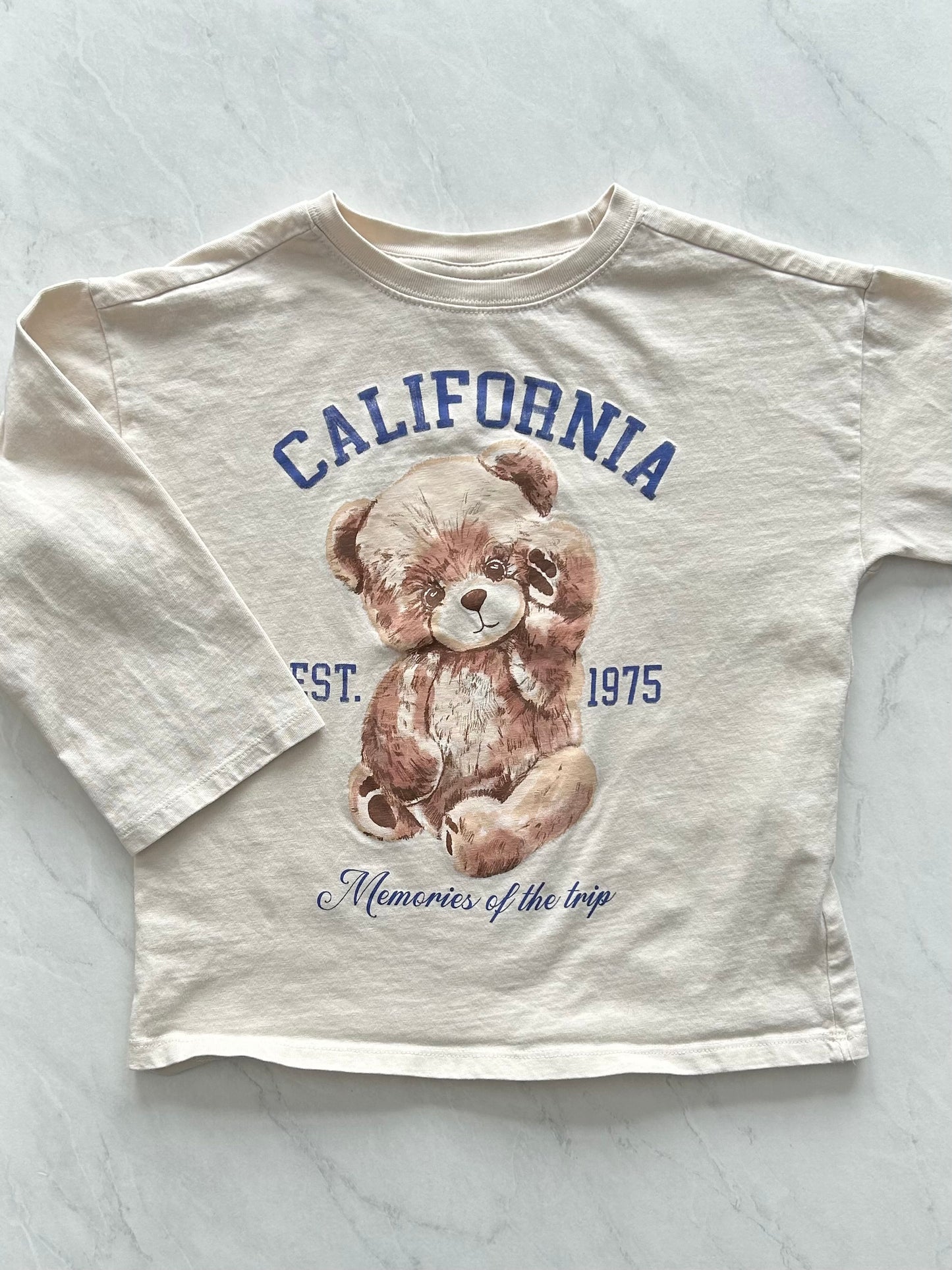 *Imparfait* Chandail manches longues - Zara - 6-7 ans