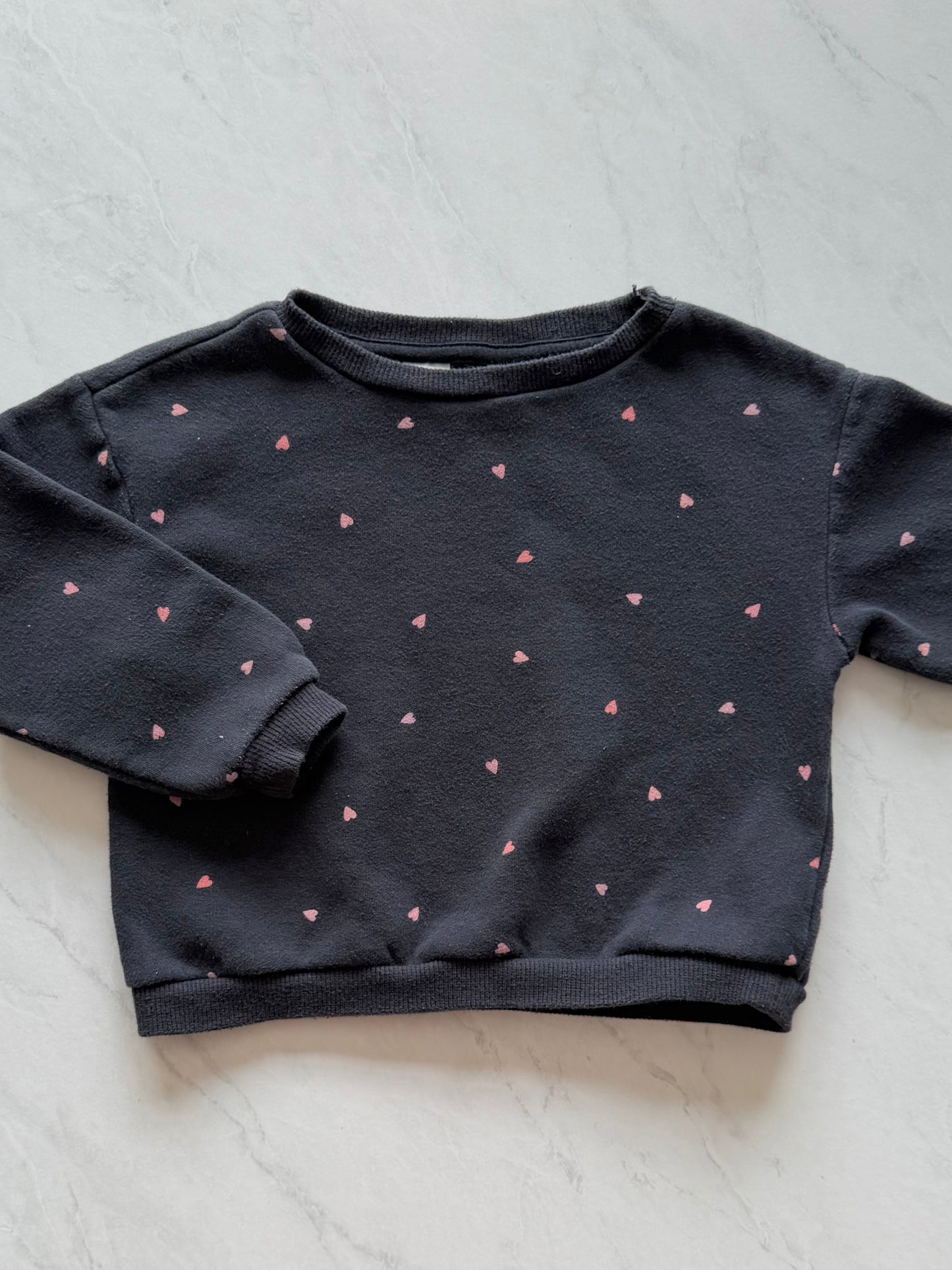 Crewneck - H&M - 2-4 ans (légèrement mousseux)
