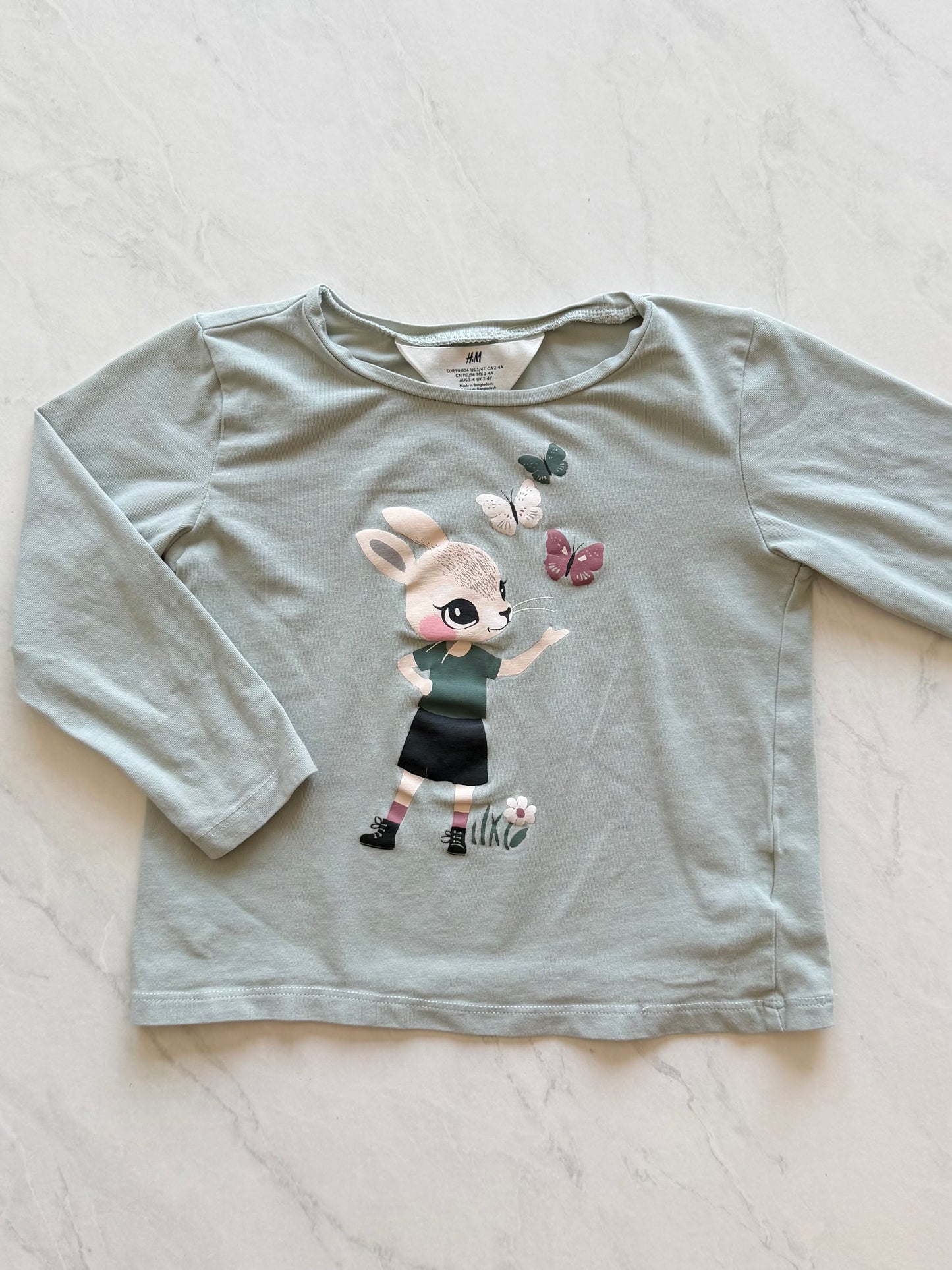 *Imparfait* Chandail manches longues - H&M - 2-4 ans