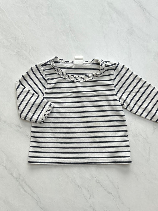 Chandail manches longues - H&M - 4-6 mois