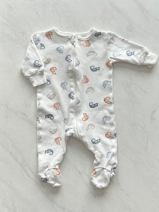 Pyjama à pattes - Tag - 1 mois