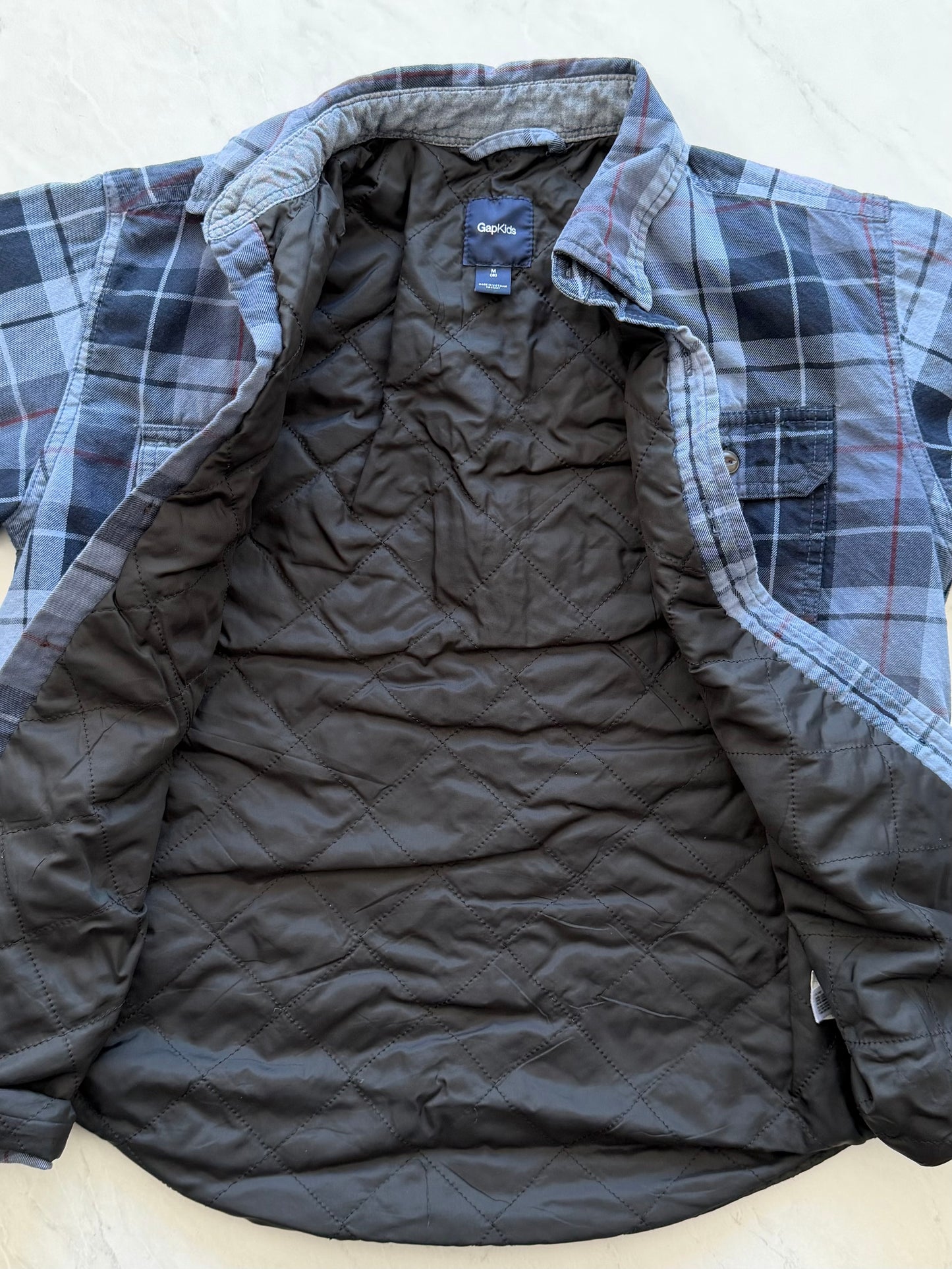 *Imparfait* Veste carreauté - Gap - 8 ans