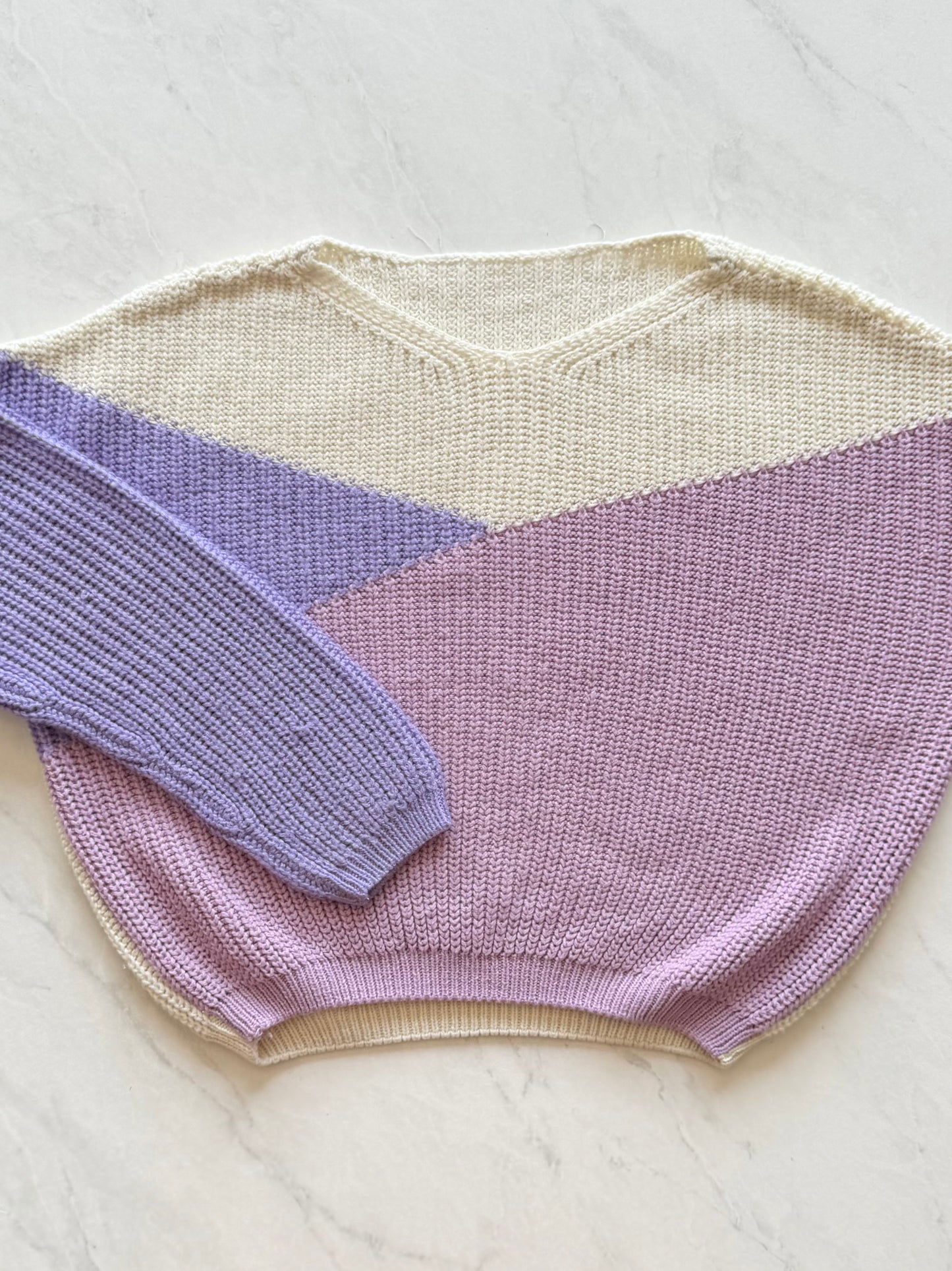 *Imparfait* Pull en mailles - aucune marque - 6 ans