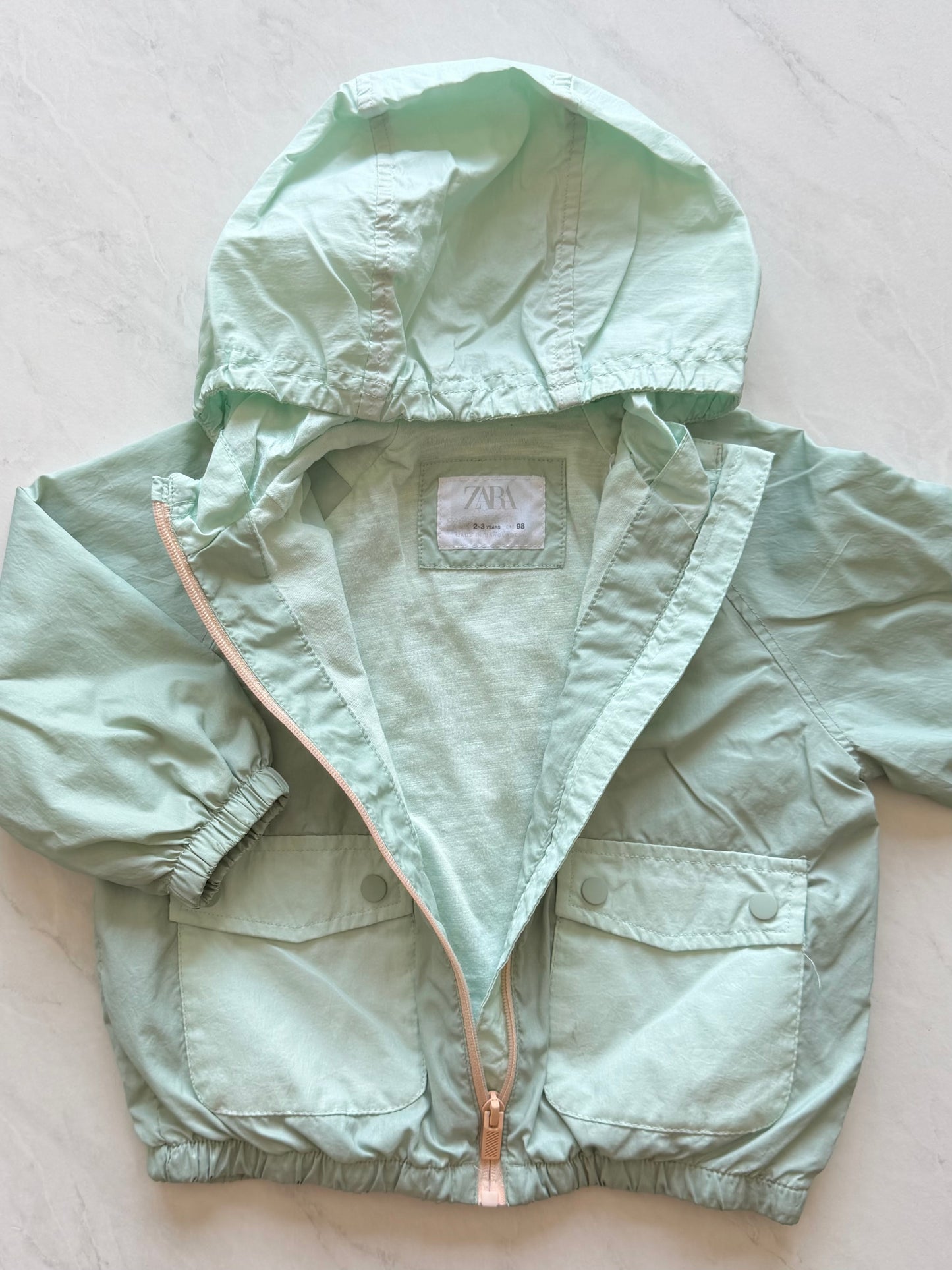 *Imparfait* Manteau coupe vent - Zara - 2-3 ans