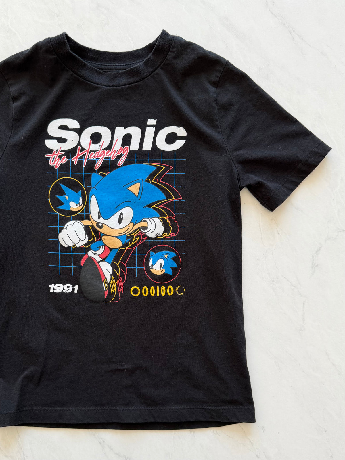 T-shirt - Sonic - 7-8 ans