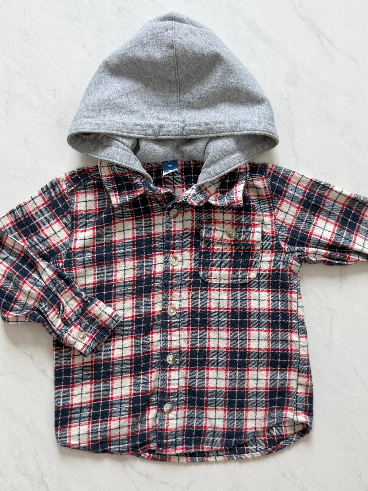 Chemise à capuchon - Old Navy - 4T