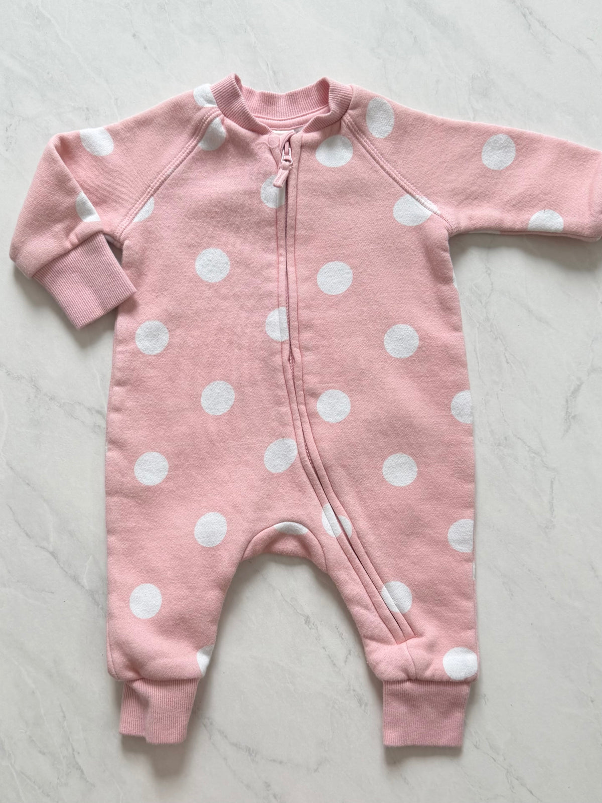 Ensemble une pièce en coton ouaté - H&M - 2-4 mois