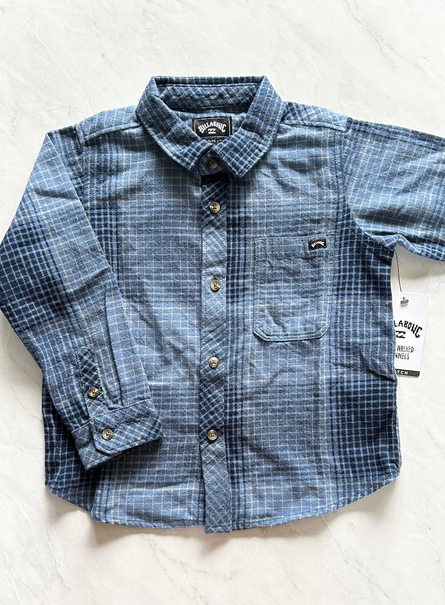 NEW Flannel shirt - Billabong - 5 years