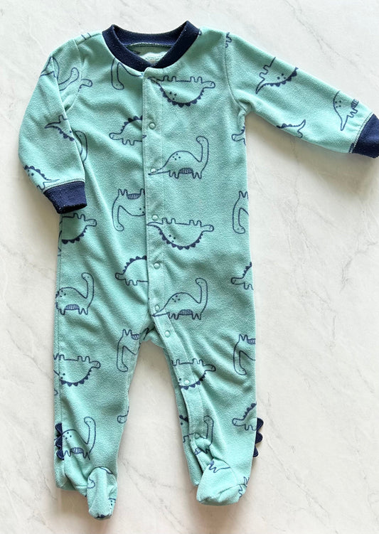 Fleece footed pajamas - Carters - 9 months