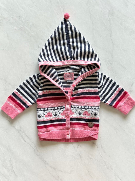 Knitted jacket - Mini mouse - 0-3 months