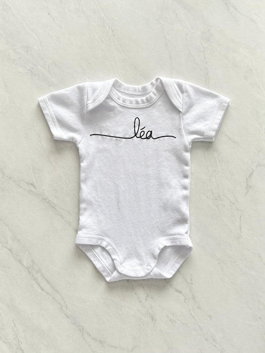 Personalized diaper cover “Léa” - Designer balloon - 6 months