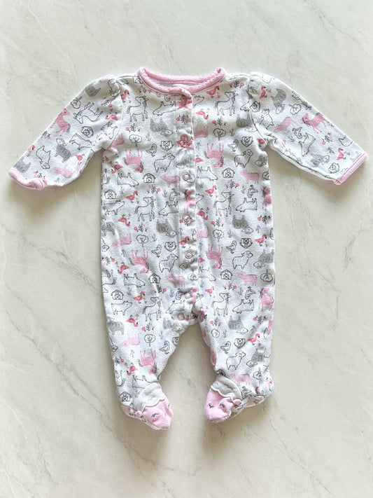 Footed pajamas - Child of mine - 0-3 months