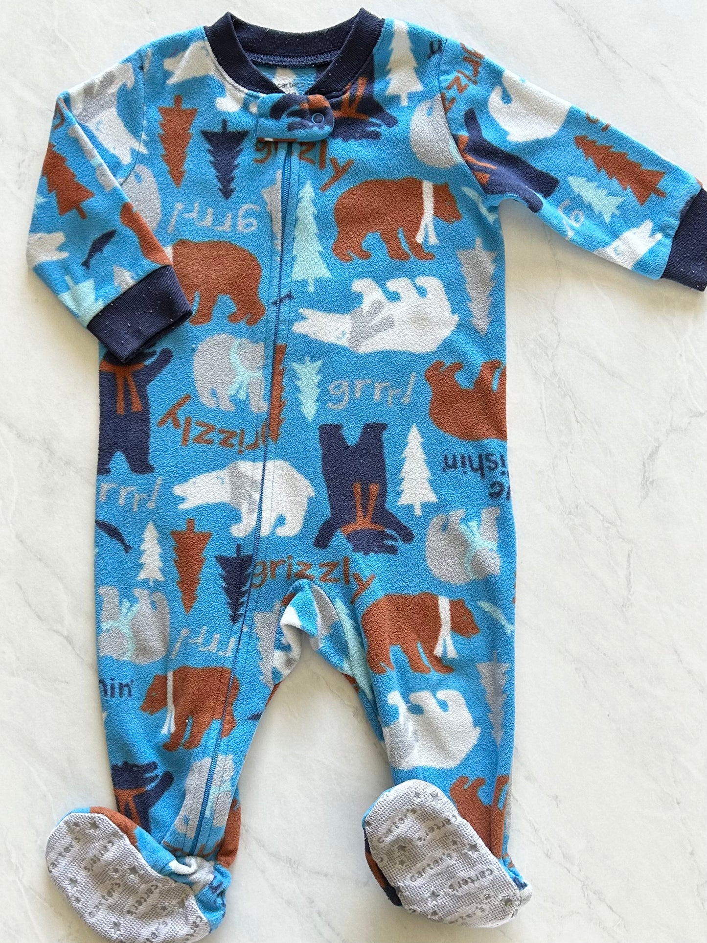Pyjama à pattes en polar - Carters - 12 mois