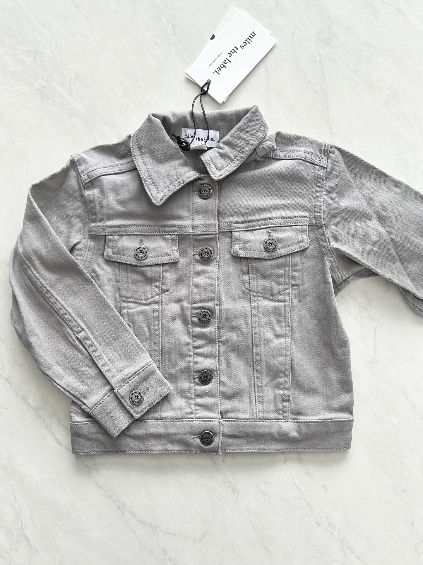 NEUF Veste en jeans - Miles the label - 2T