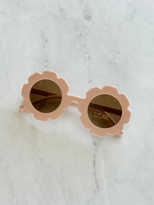 Flower Sunglasses - Pink